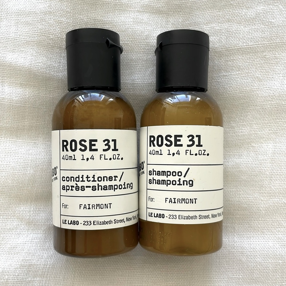 New Le Labo Rose 31 40ml (1.4 oz) Shampoo & Conditioner Set